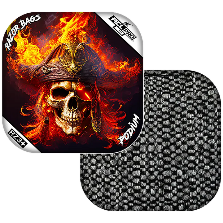Podium | Fire Pirate | ACL PRO Razor Cornhole Bags