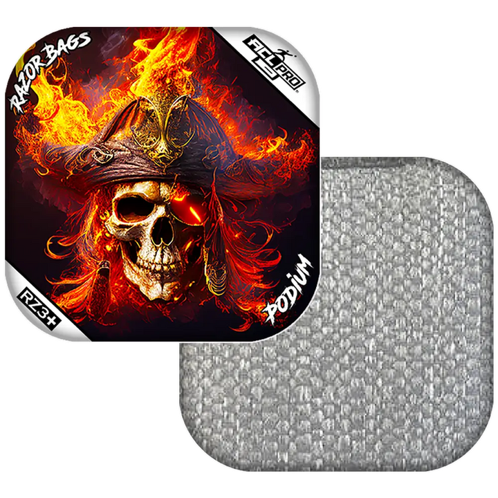 Podium | Fire Pirate | ACL PRO Razor Cornhole Bags