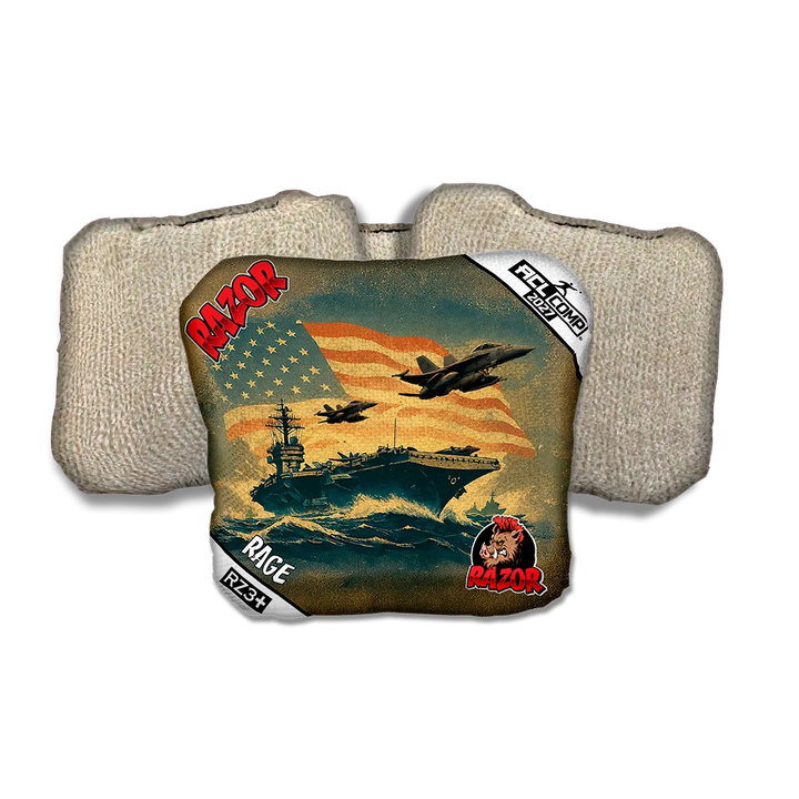 Rage COMP Flagship Tan Back Cornhole Bags