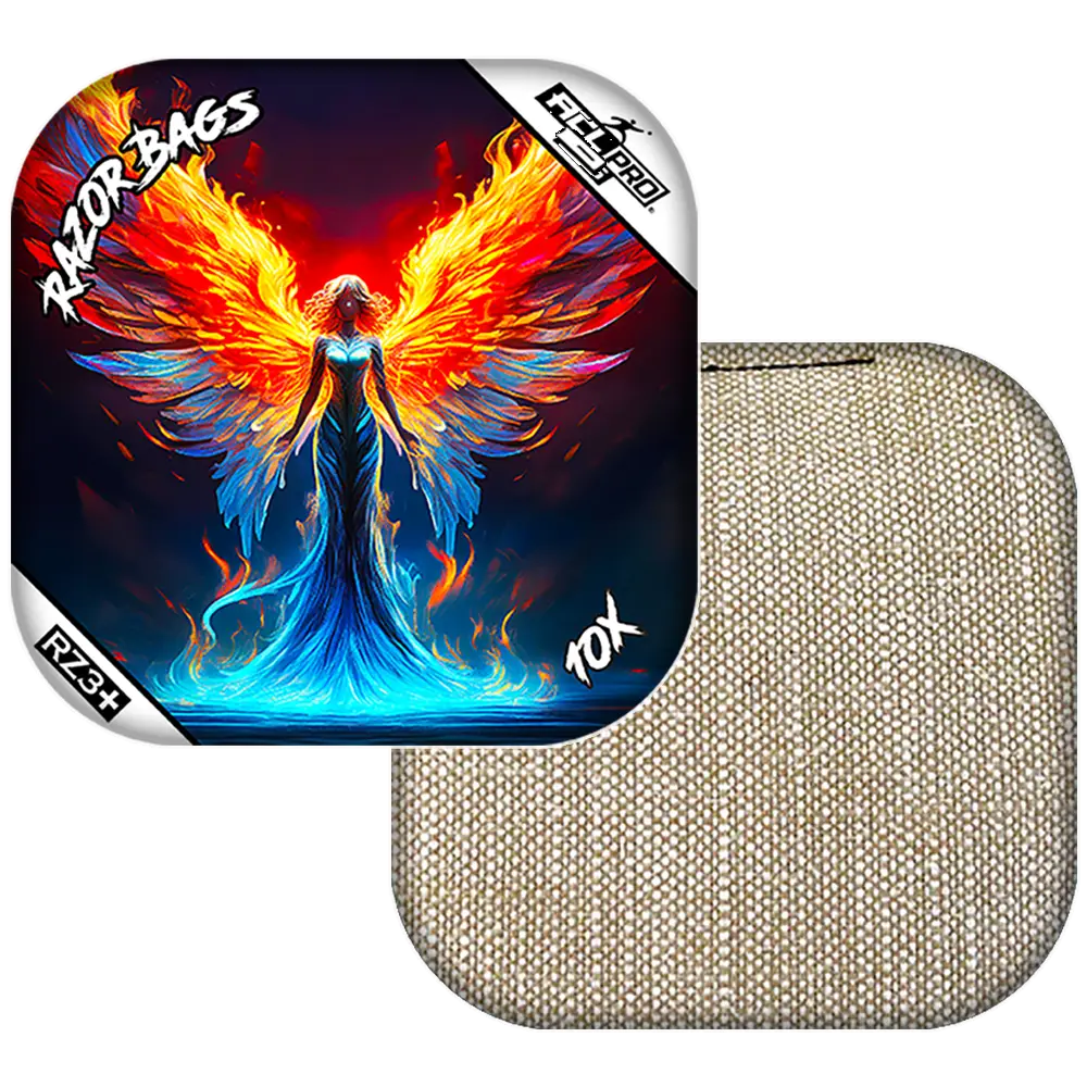 10X | Flame Angel | ACL PRO Razor Cornhole Bags