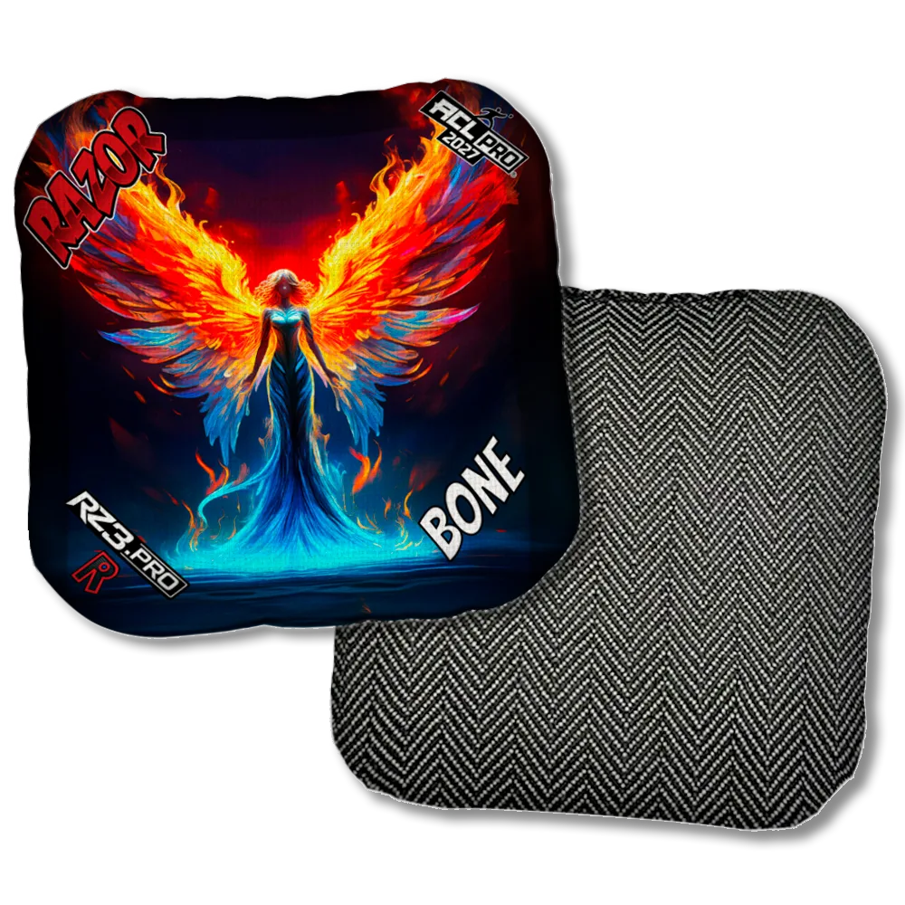 Bone PRO Flame Angel Black Back Product View