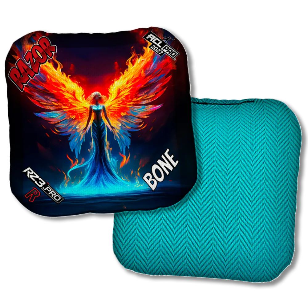 Bone PRO Flame Angel Teal Back Product View
