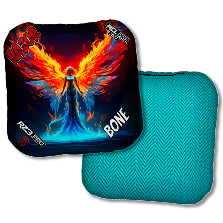 Bone PRO Flame Angel Teal Back Product View