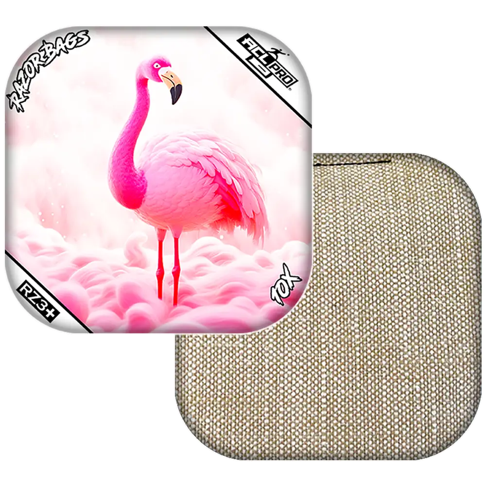 10X | Flamingo | ACL PRO Razor Cornhole Bags