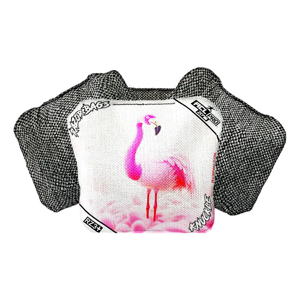 Knuckle | Flamingo | ACL PRO Razor Cornhole Bags