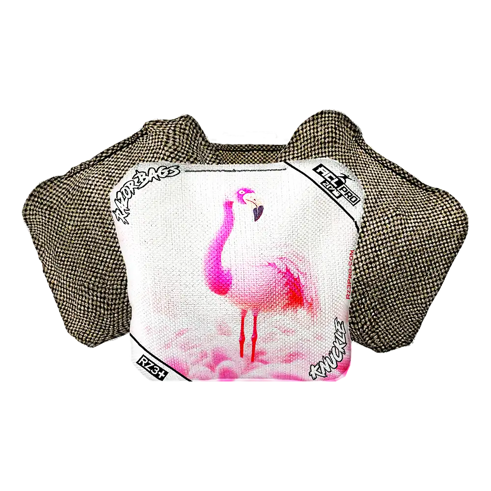 Knuckle | Flamingo | ACL PRO Razor Cornhole Bags