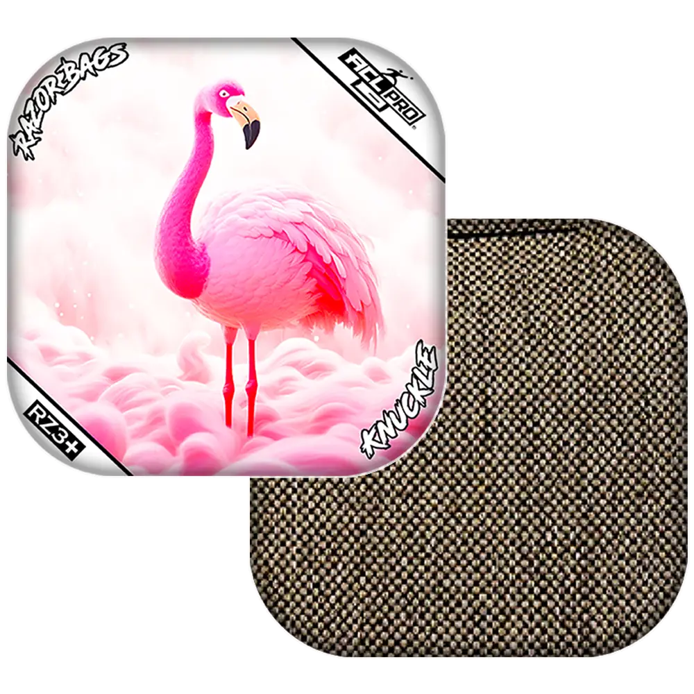 Knuckle | Flamingo | ACL PRO Razor Cornhole Bags