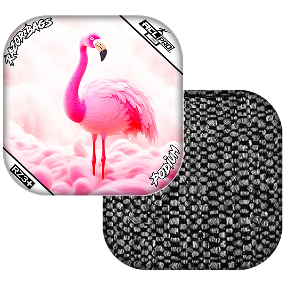 Podium | Flamingo | ACL PRO Razor Cornhole Bags