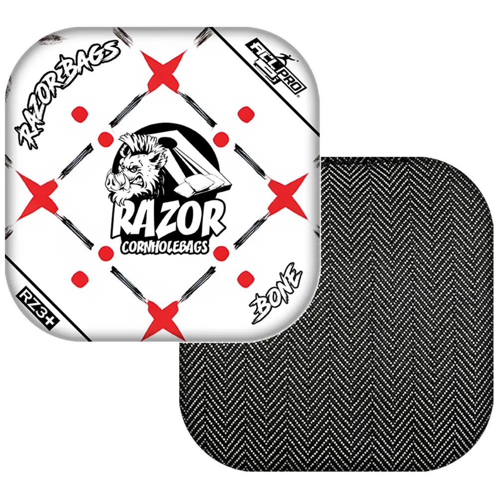 Bone | Four Corners | ACL PRO Razor Cornhole Bags