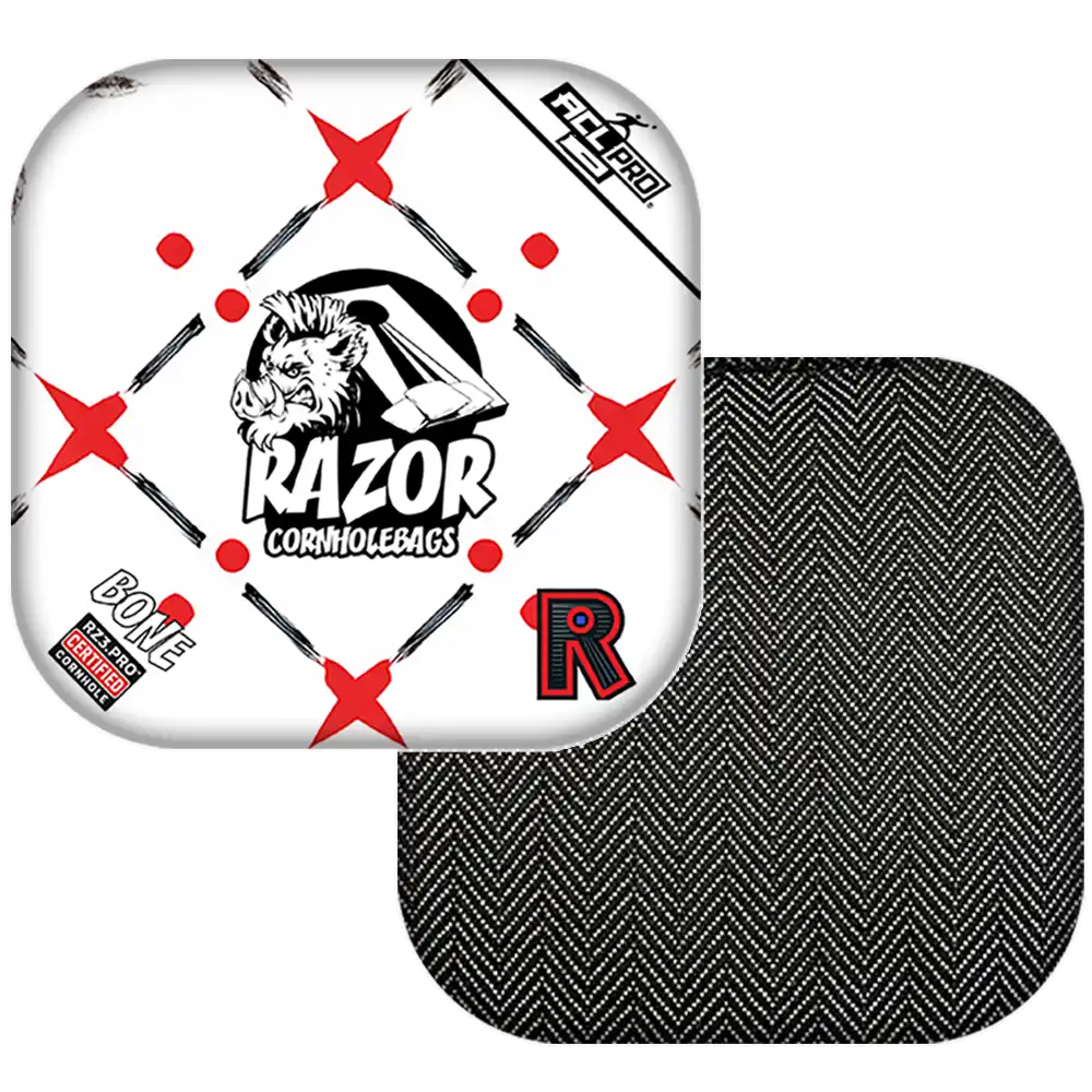 Bone | Four Corners | ACL PRO Razor Cornhole Bags