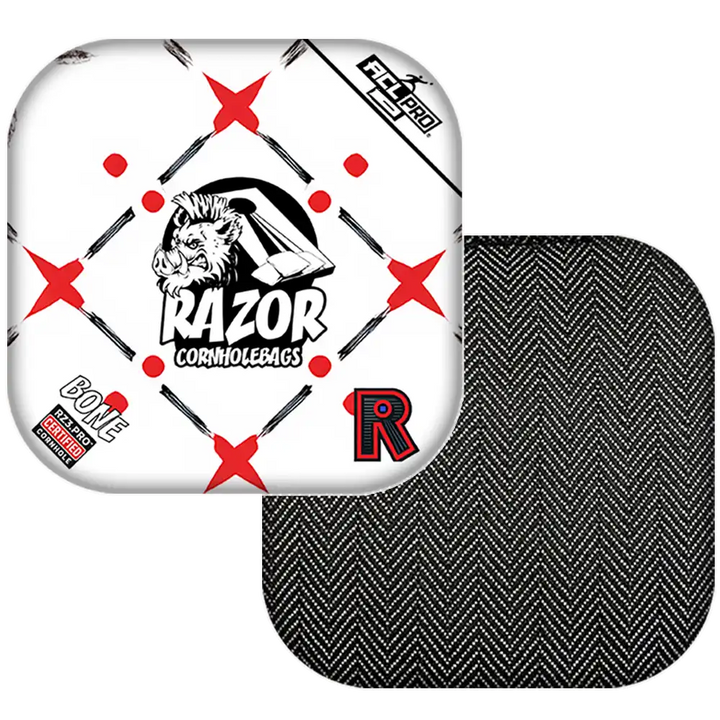 Bone | Four Corners | ACL PRO Razor Cornhole Bags