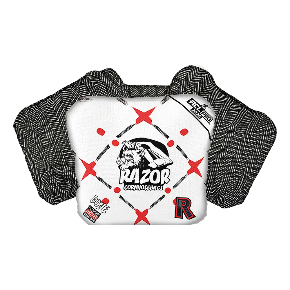 Bone | Four Corners | ACL PRO Razor Cornhole Bags