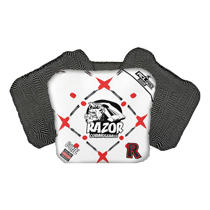 Bone | Four Corners | ACL PRO Razor Cornhole Bags