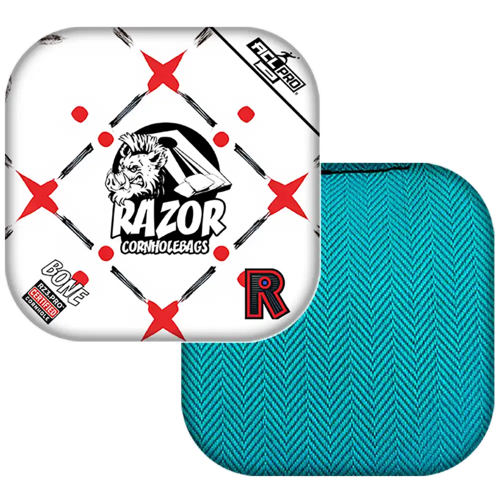 Bone | Four Corners | ACL PRO Razor Cornhole Bags
