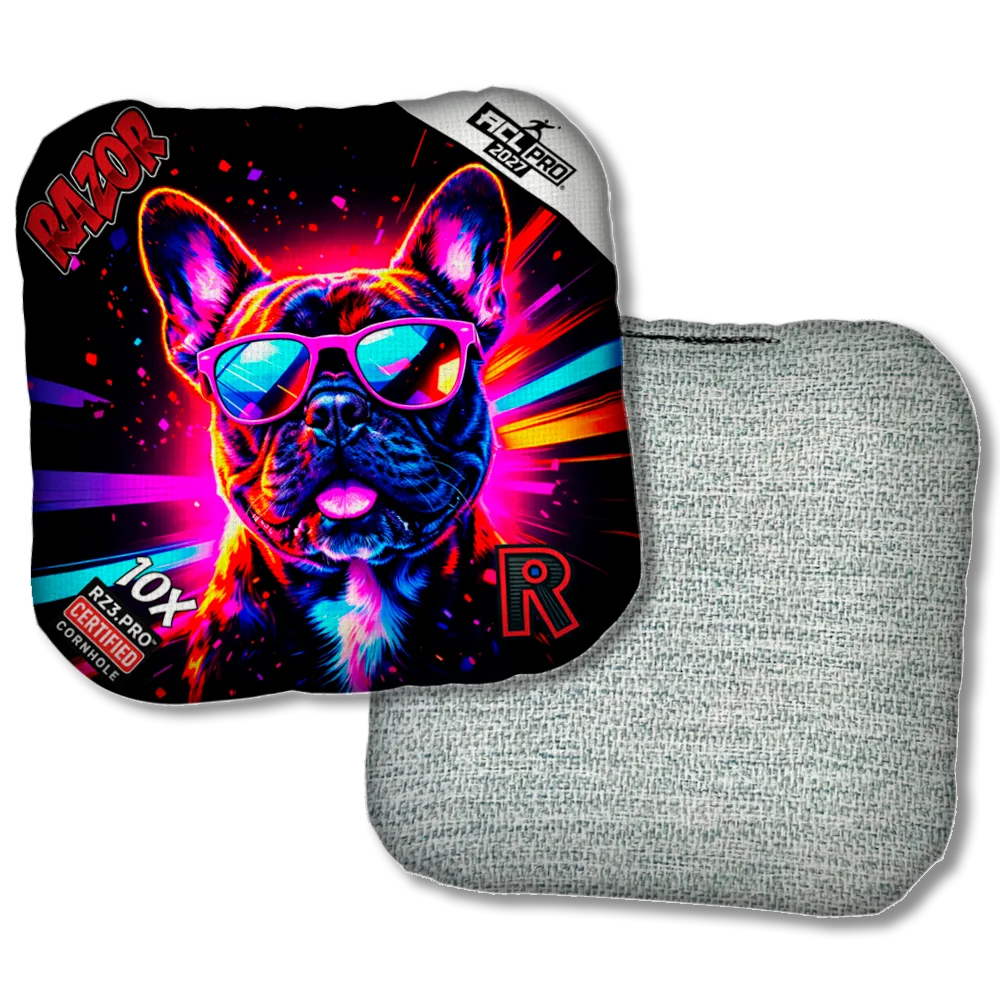 10 X PRO Frenchie Party Animals Light Back Product View