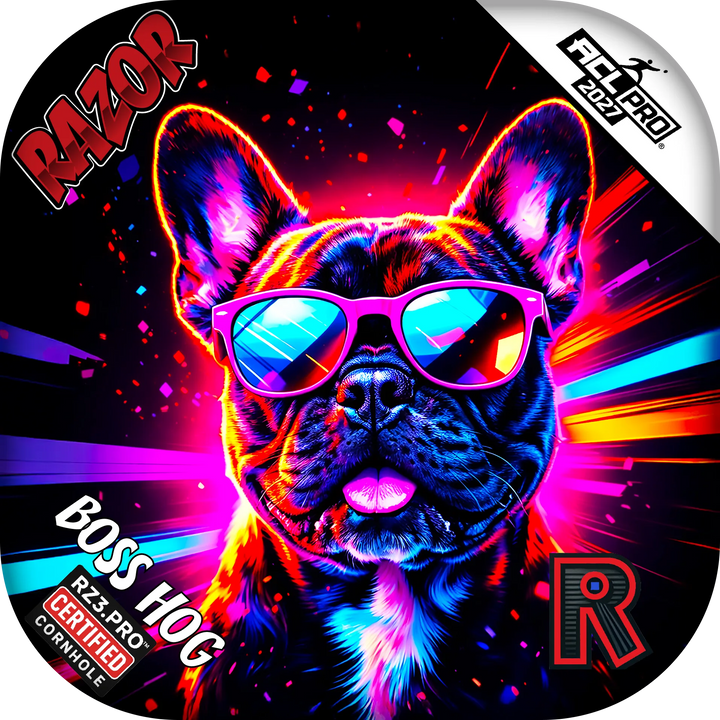 Boss Hog PRO Frenchie Party Animals Cornhole Bags