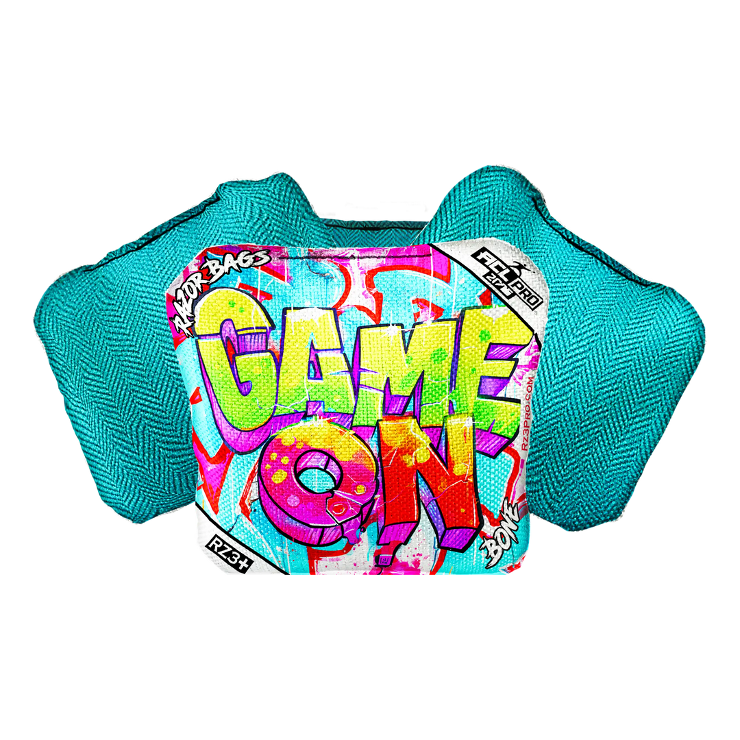 Bone | Game On | ACL PRO Razor Cornhole Bags