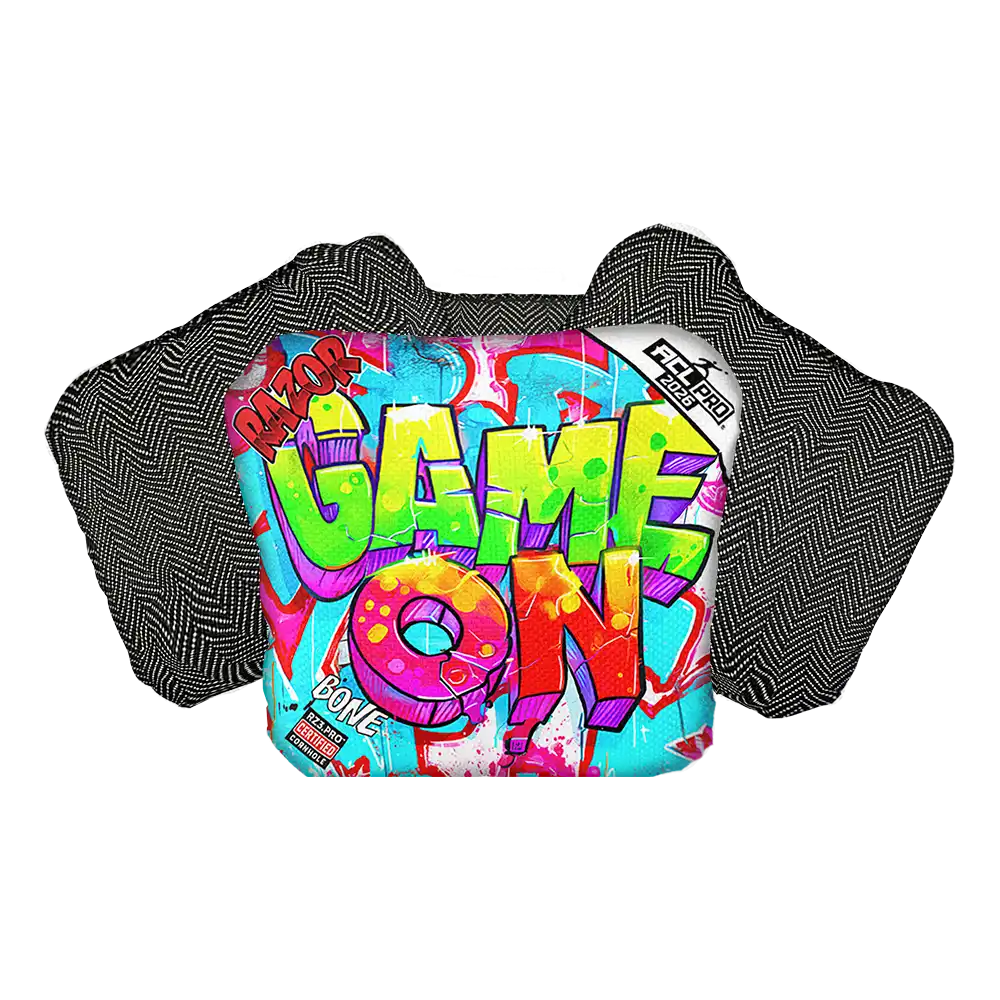 Bone | Game On | ACL PRO Razor Cornhole Bags