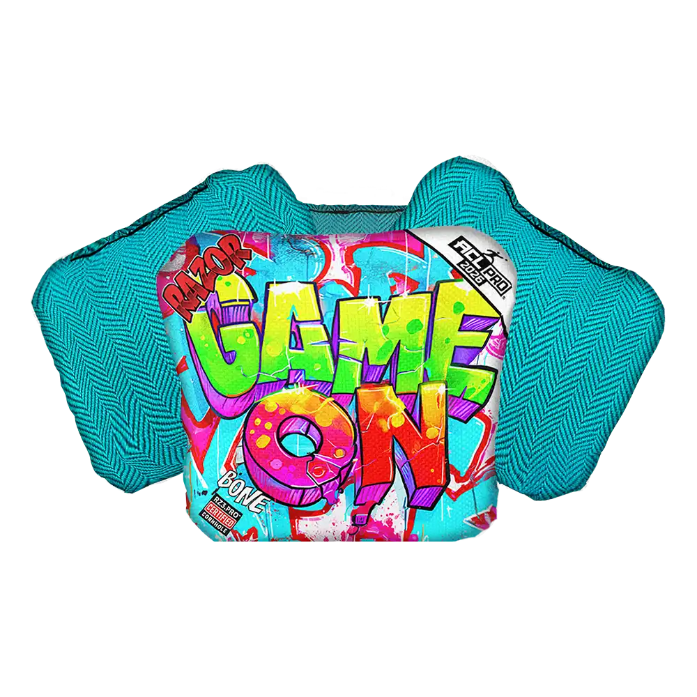 Bone | Game On | ACL PRO Razor Cornhole Bags
