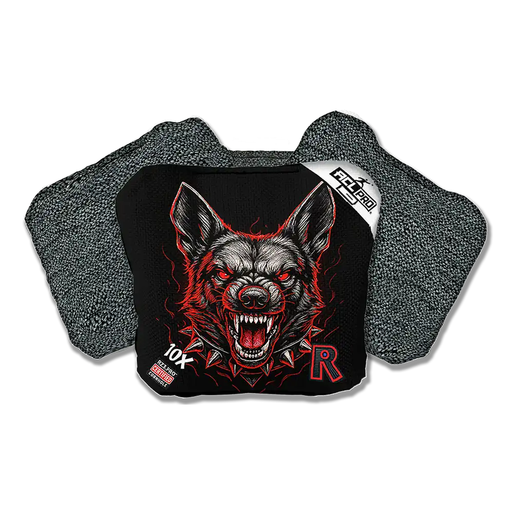 10X | German Shepard Black Series | ACL PRO Razor Cornhole Bags
