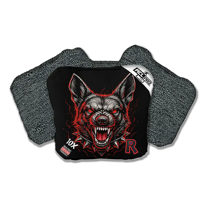 10X | German Shepard Black Series | ACL PRO Razor Cornhole Bags