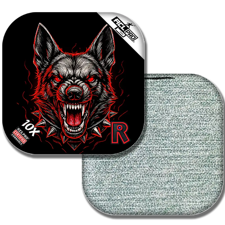 10X | German Shepard Black Series | ACL PRO Razor Cornhole Bags