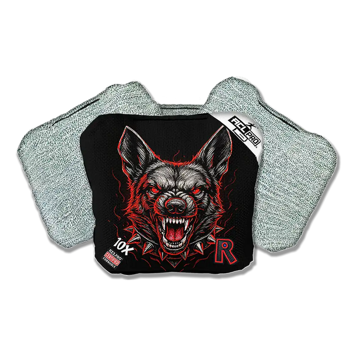 10X | German Shepard Black Series | ACL PRO Razor Cornhole Bags