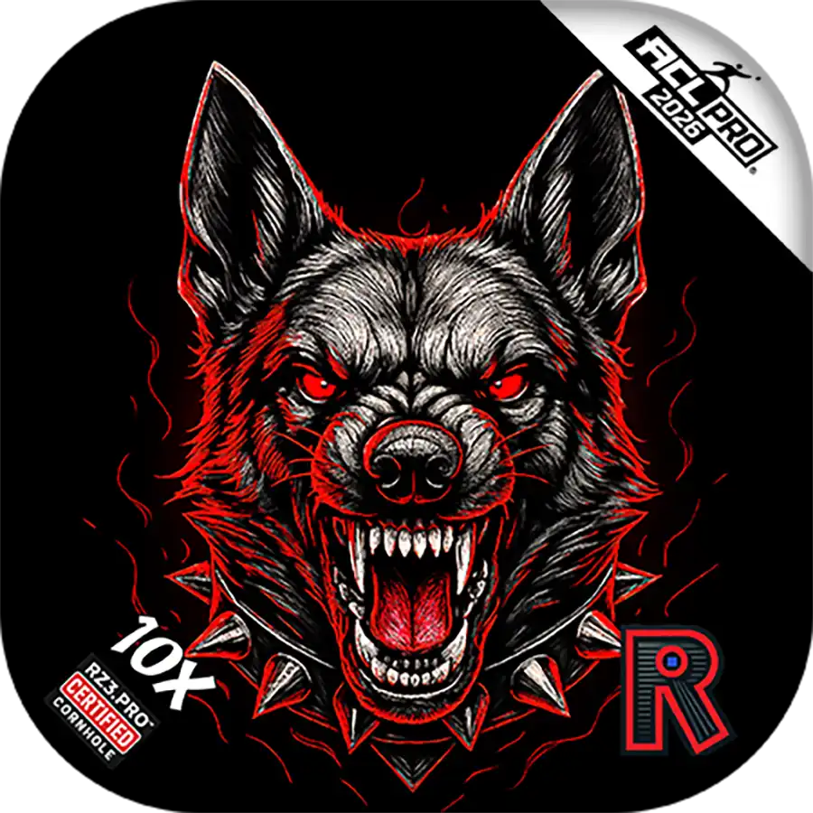 10X | German Shepard Black Series | ACL PRO Razor Cornhole Bags