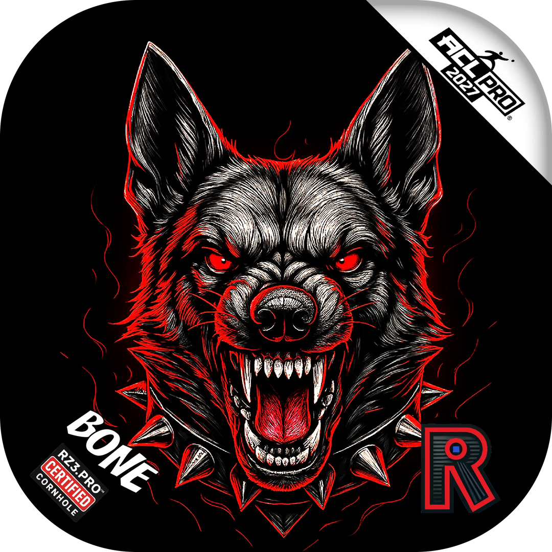 Bone PRO German Shepard Black Series Cornhole Bags