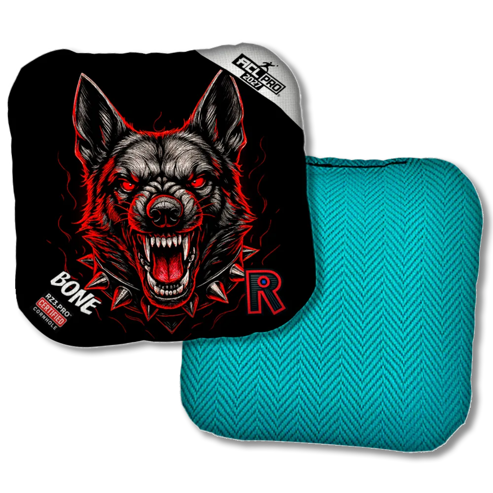 Bone PRO German Shepard Black Series Teal Back Product View