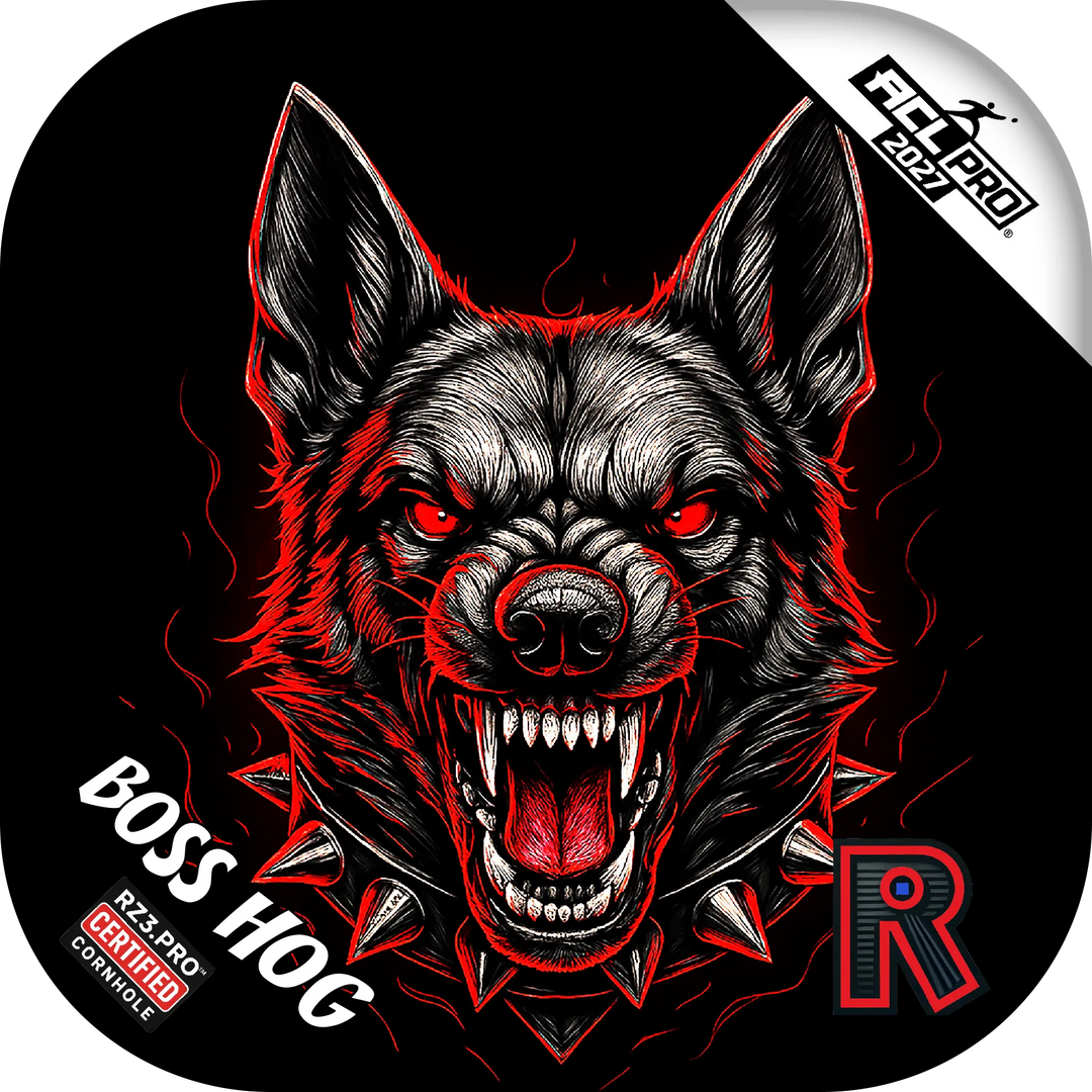 Boss Hog PRO German Shepard Black Series Cornhole Bags