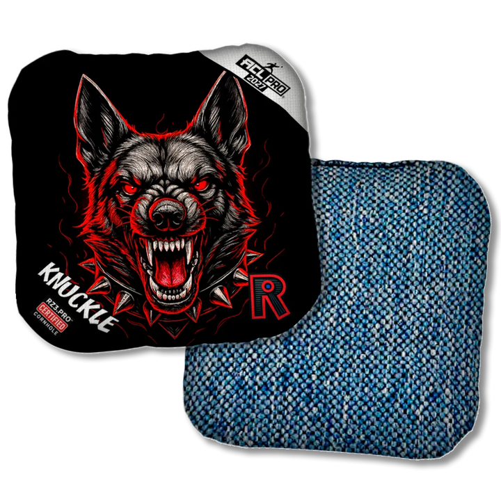 Knuckle PRO German Shepard Black Series Blue Back Product View