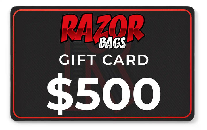 Razor Cornhole Gift Cards | Serious Bags for Players Who Want to Win