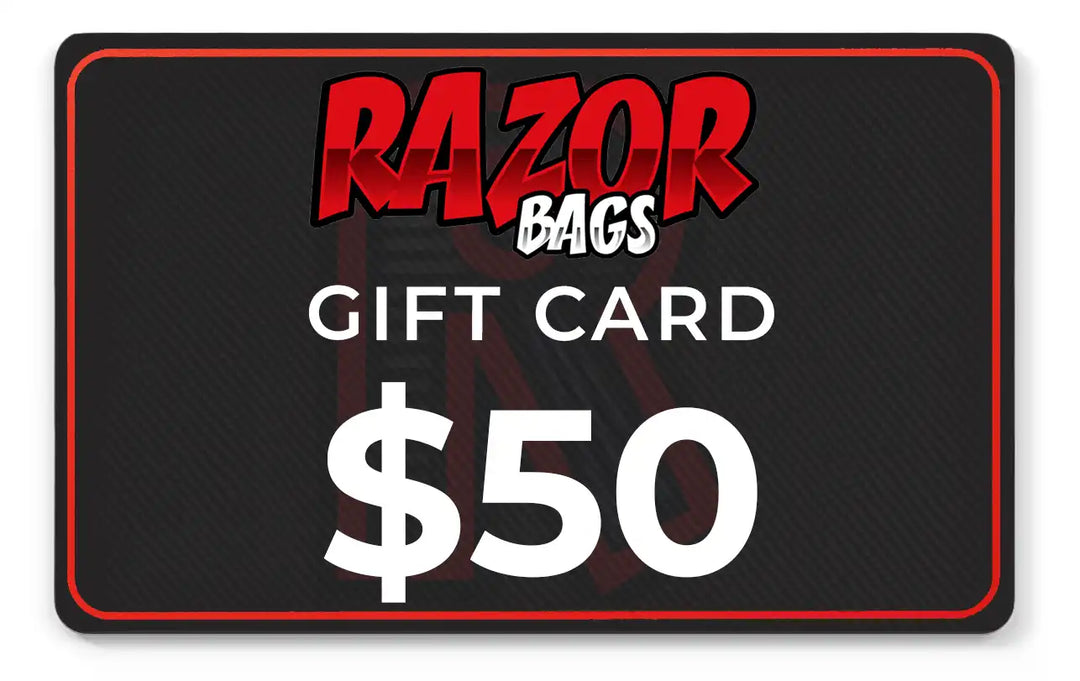 Razor Cornhole Gift Cards | Serious Bags for Players Who Want to Win