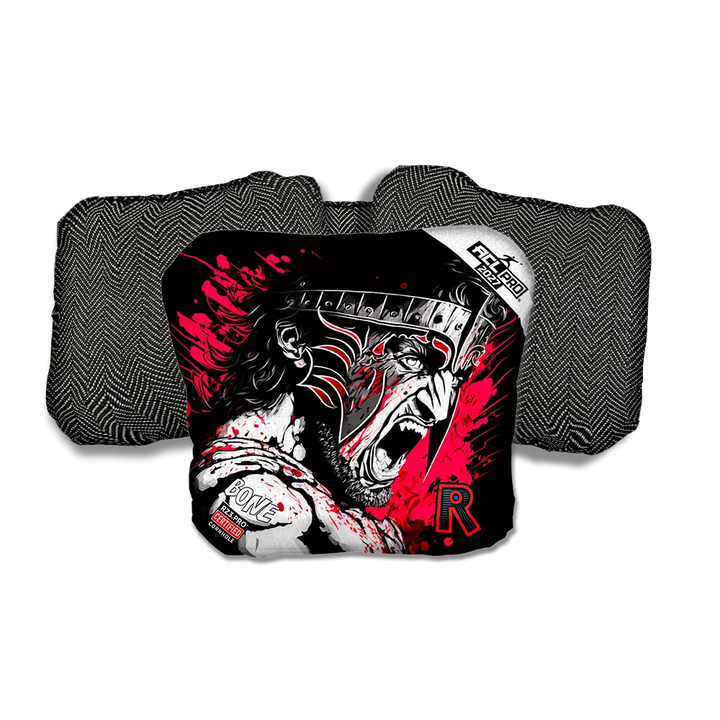 Bone PRO Gladiator Black Series Black Back Cornhole Bags