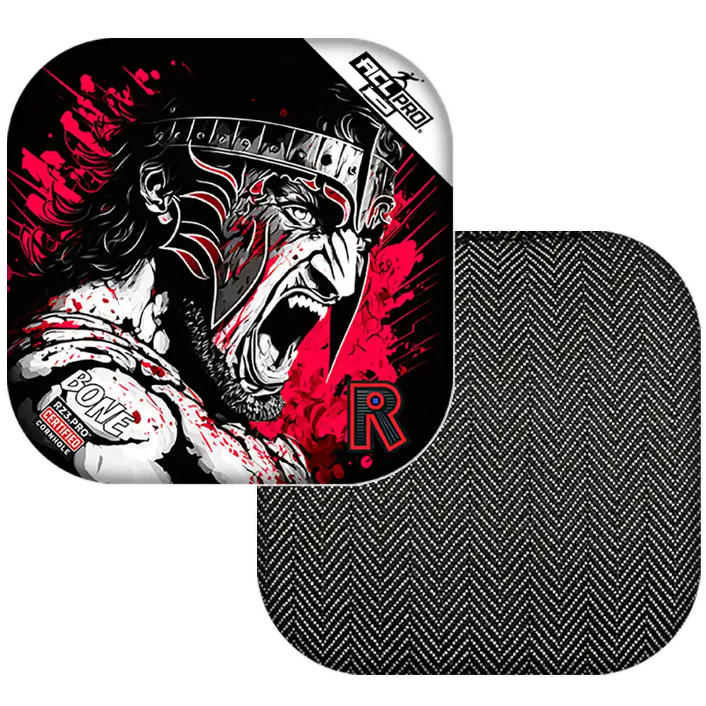 Bone | Gladiator Black Series | ACL PRO Razor Cornhole Bags