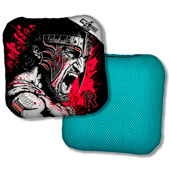 Bone PRO Gladiator Black Series Teal Back Product View