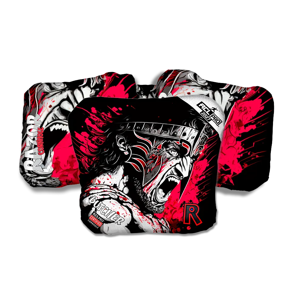 Butcher PRO Gladiator Black Series Cornhole Bags