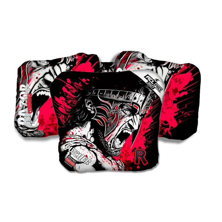 Butcher PRO Gladiator Black Series Cornhole Bags
