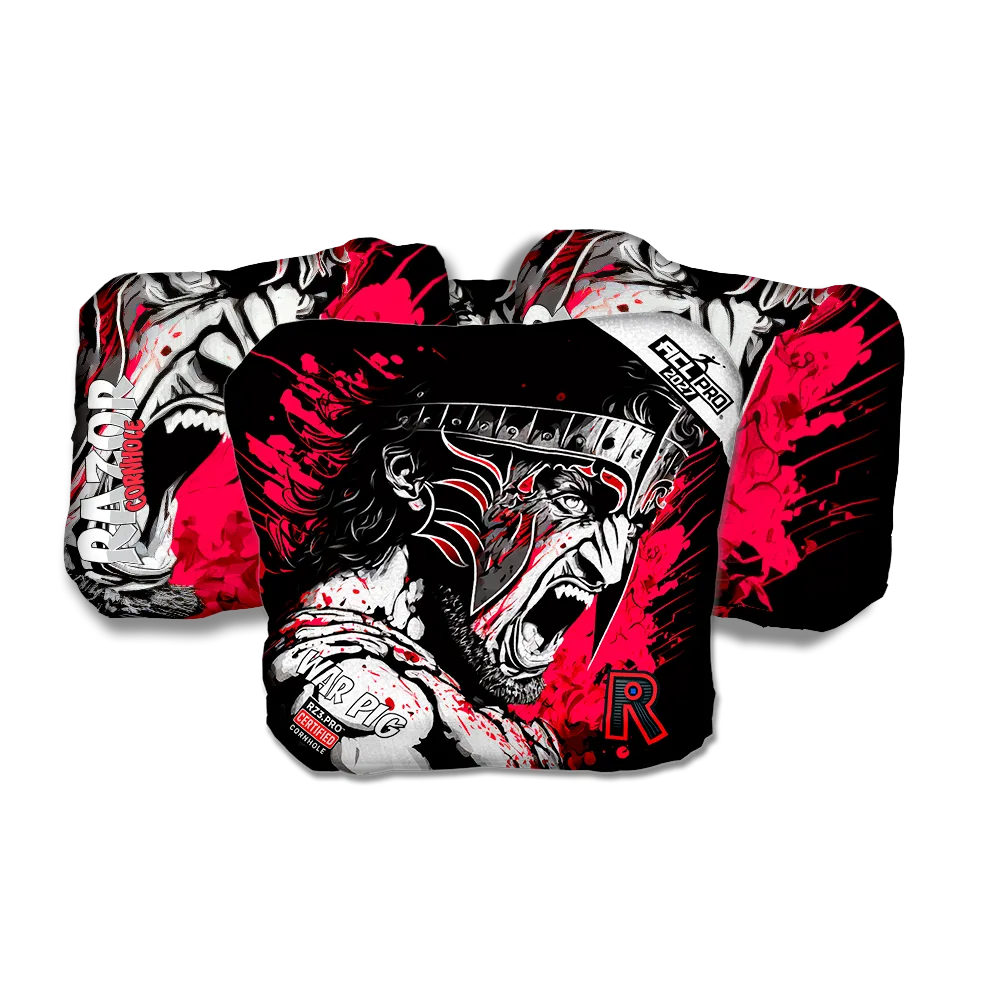 War Pig PRO Gladiator Black Series Cornhole Bags