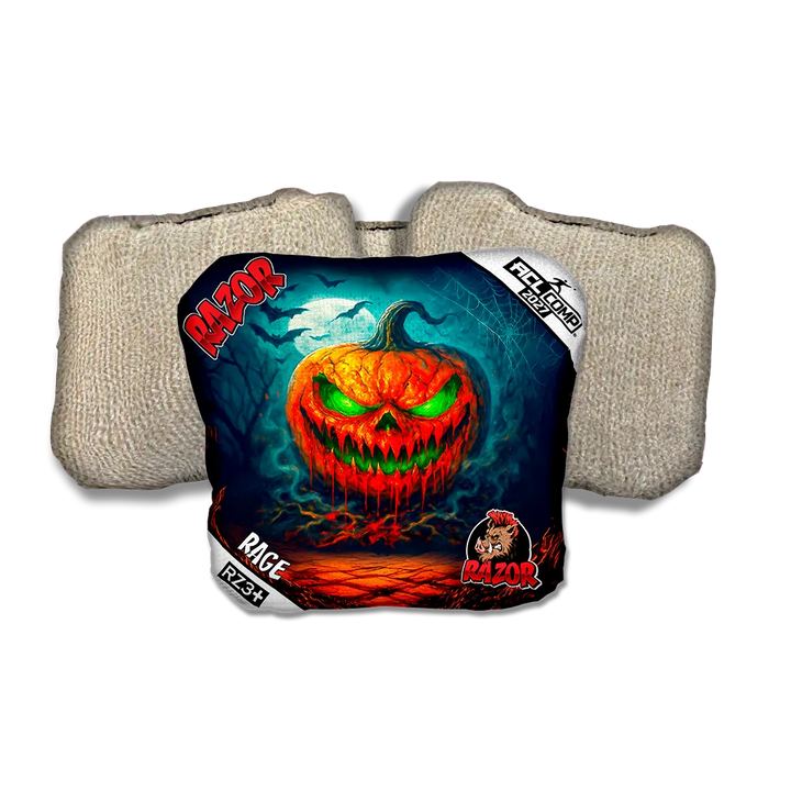 Rage COMP Glow Rage Tan Back Cornhole Bags