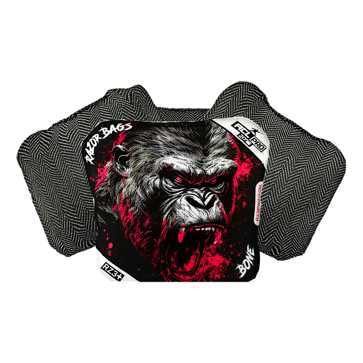Bone | Gorilla Black Series | ACL PRO Razor Cornhole Bags