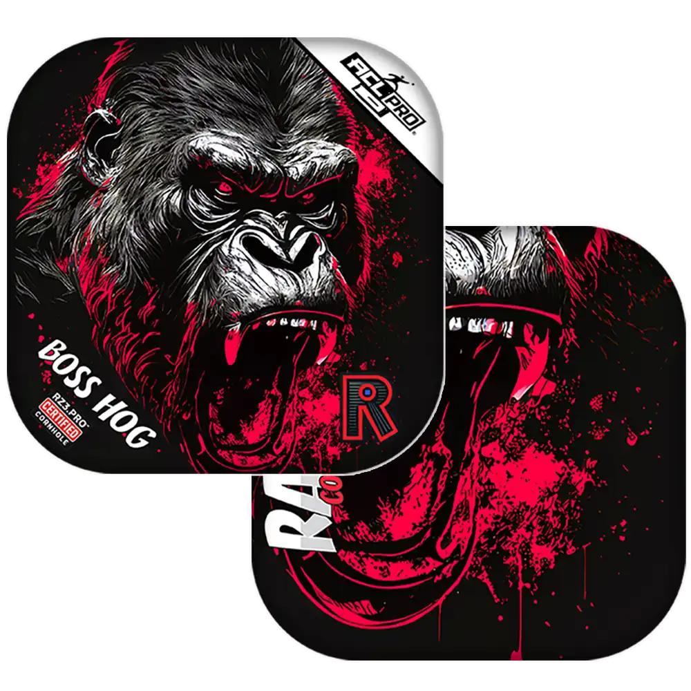 Boss Hog | Gorilla Black Series | ACL PRO Razor Cornhole Bags