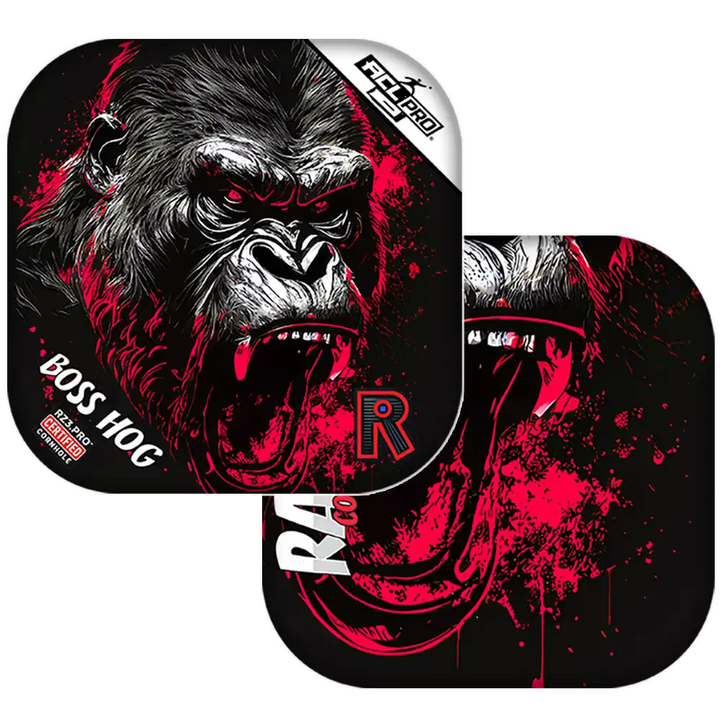 Boss Hog | Gorilla Black Series | ACL PRO Razor Cornhole Bags