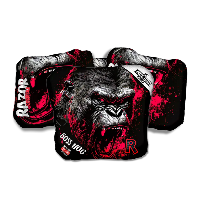 Boss Hog PRO Gorilla Black Series Cornhole Bags