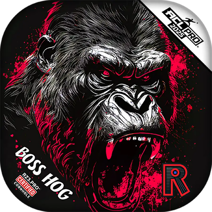 Boss Hog | Gorilla Black Series | ACL PRO Razor Cornhole Bags