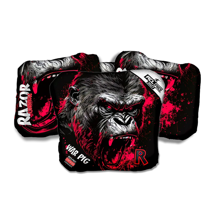 War Pig PRO Gorilla Black Series Cornhole Bags