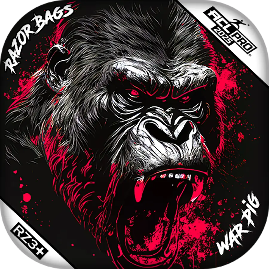 War Pig | Gorilla Black Series | ACL PRO Cornhole Bags by Razor Bags (Razor Cornhole)