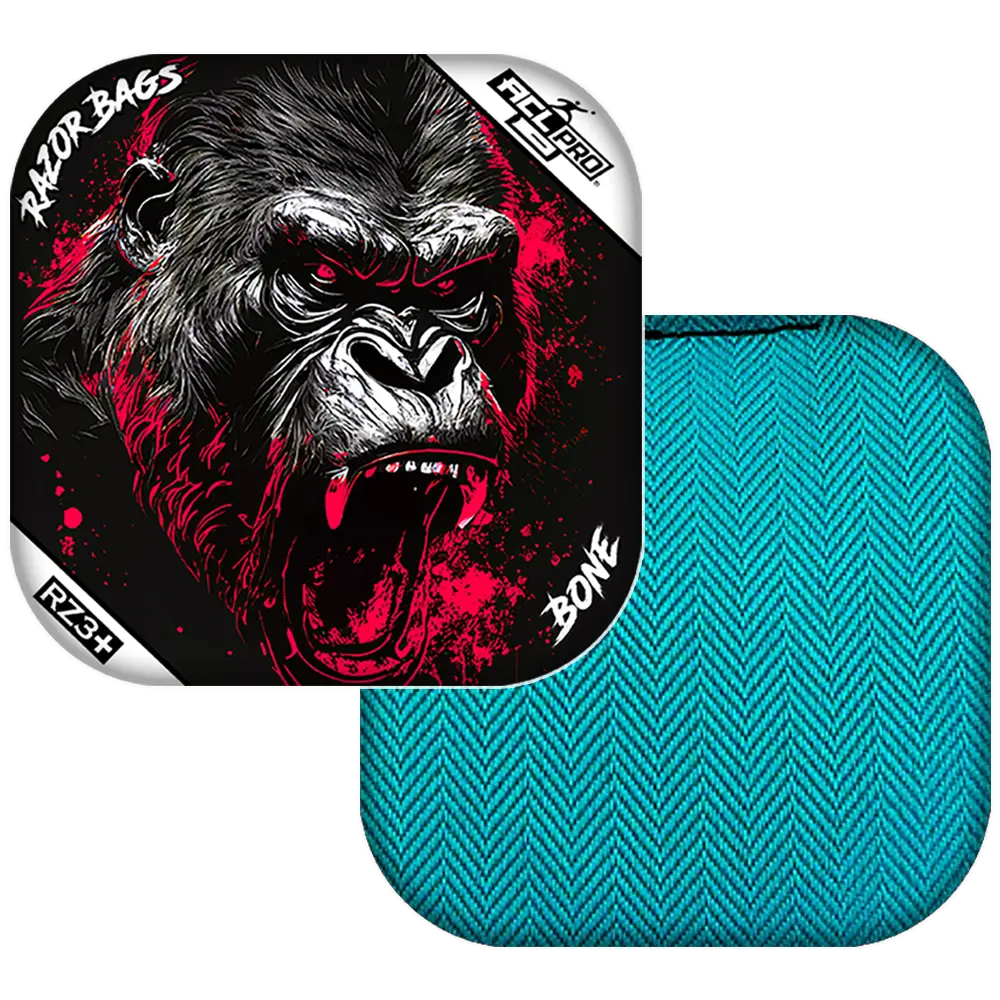 Bone | Gorilla Black Series | ACL PRO Razor Cornhole Bags