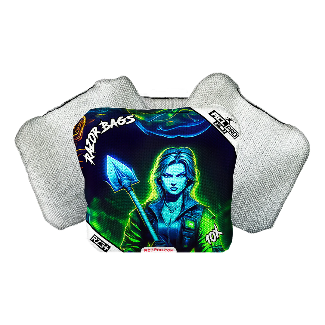 10X | Grave Digger | ACL PRO Razor Cornhole Bags